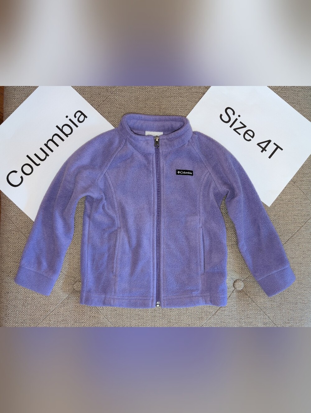 Columbia Girls Zipper Fleece 4T
